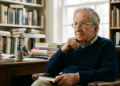 Noam Chomsky, linguista, 90+ anos: “A linguagem não é só comunicação, é o que molda o pensamento.”