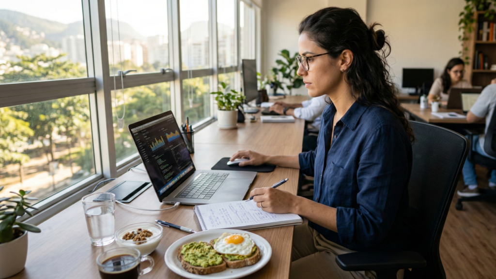 Quais são os hábitos matinais que mais melhoram o foco ao longo do dia, segundo a ciência