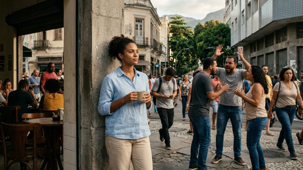 A maioria das pessoas não percebe que quem evita discussões não está sendo fraco, está regulando o próprio estresse emocional