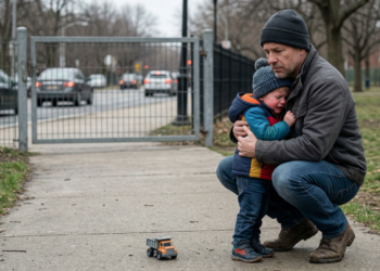 A parte mais solitária da paternidade é perceber que proteger seu filho nem sempre é agradá-lo, mas prepará-lo para frustrações que você não poderá evitar
