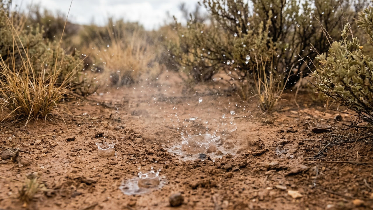 Por que o cheiro de chuva na terra seca é tão marcante
