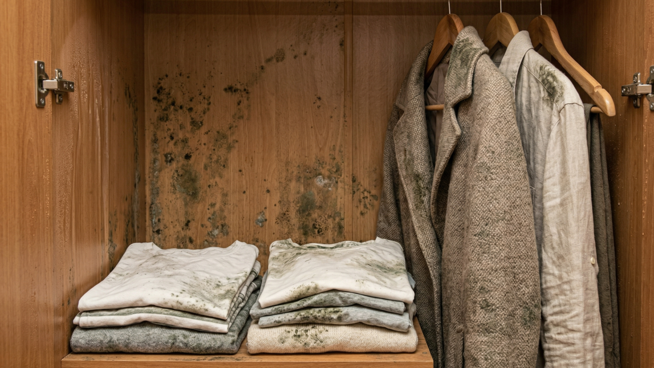 Poucos sabem o truque para eliminar cheiro de mofo do guarda-roupa sem usar produtos caros