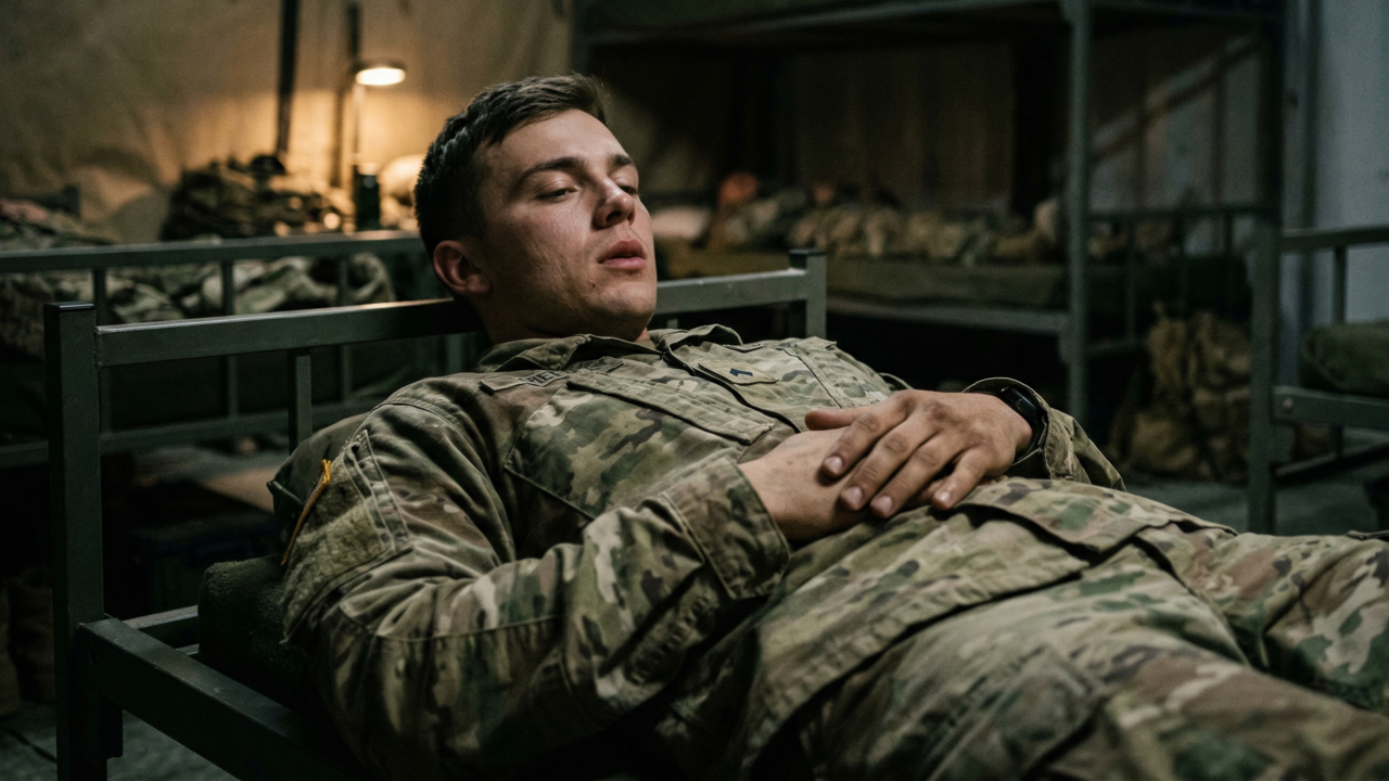 O truque militar para dormir rápido em qualquer lugar sem precisar de silêncio absoluto