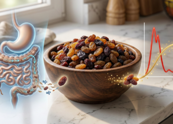 Como a uva passa auxilia no funcionamento intestinal e no controle da energia