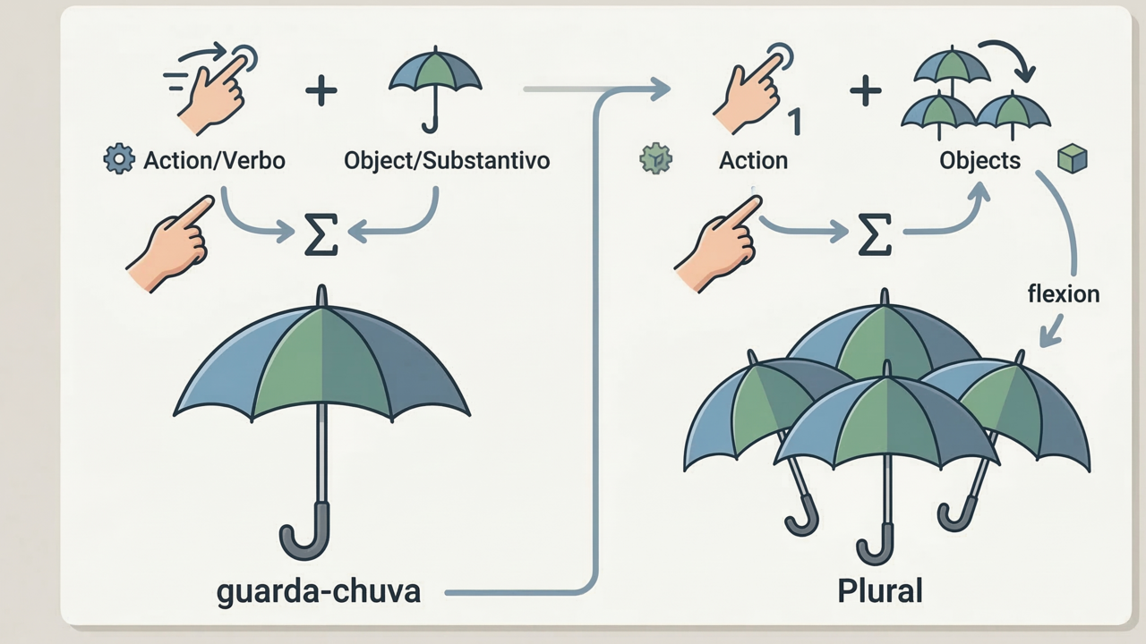 Qual o plural de guarda-chuva de acordo com professores de português
