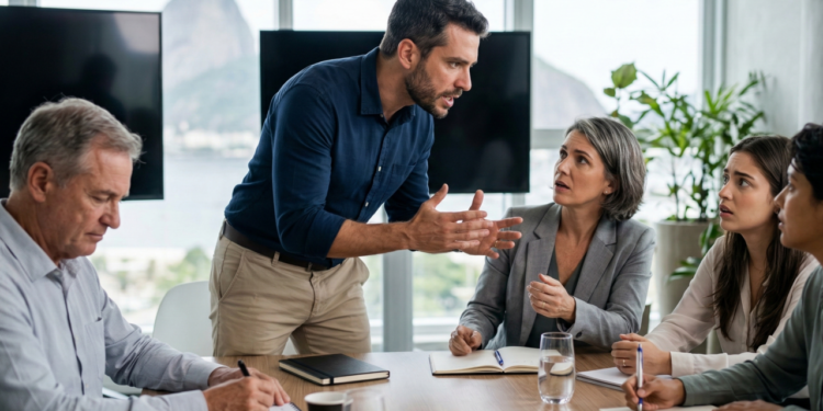 Uma pessoa que interrompe os outros durante uma conversa costuma apresentar três padrões de personalidade, segundo a Psicologia
