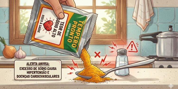 O tempero pronto barato pode esconder substâncias que sobrecarregam fígado e estômago.