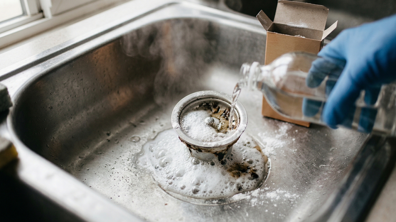 Como limpar o ralo do banheiro quando ele já está com cheiro forte de esgoto