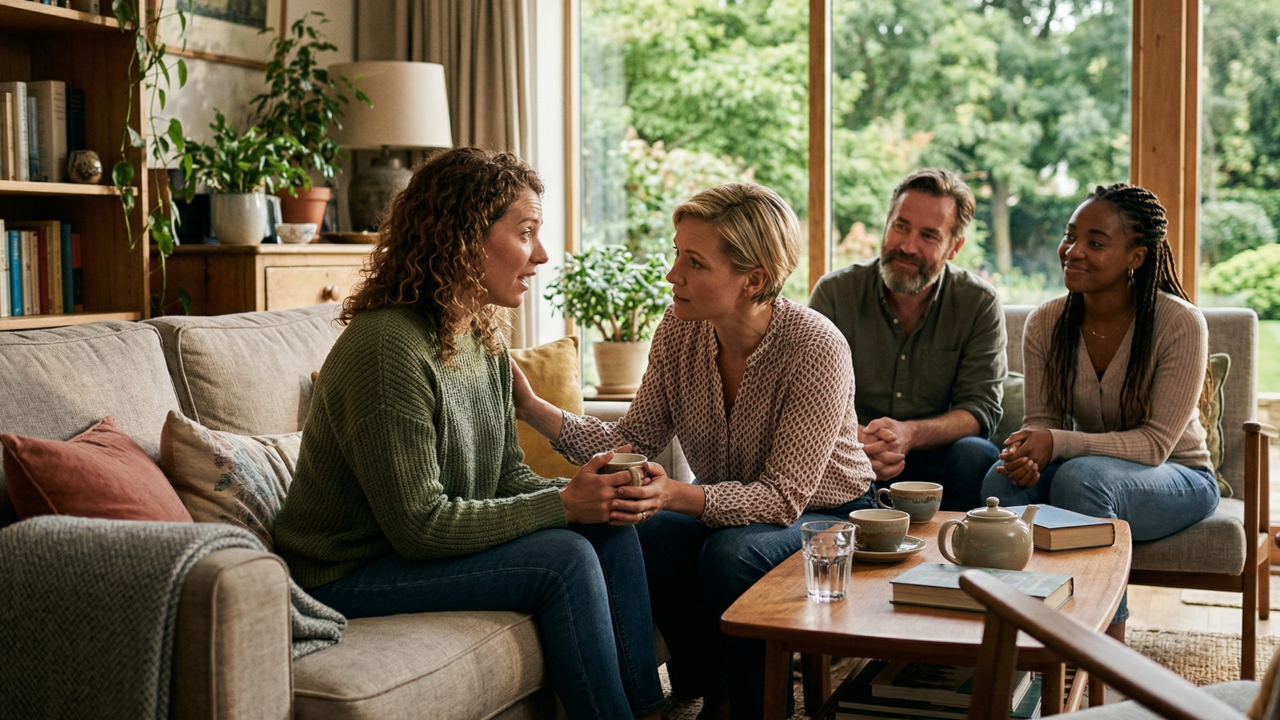A pessoa que sempre escuta todos no grupo se torna silenciosamente o apoio emocional… e ninguém pergunta como ela está