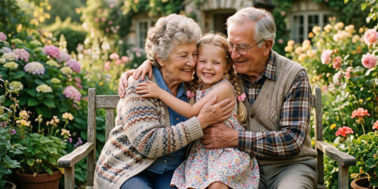 A psicologia diz que os avós mais especiais não são os que fazem tudo pelas crianças, são os que deixam elas ajudarem nas coisas simples