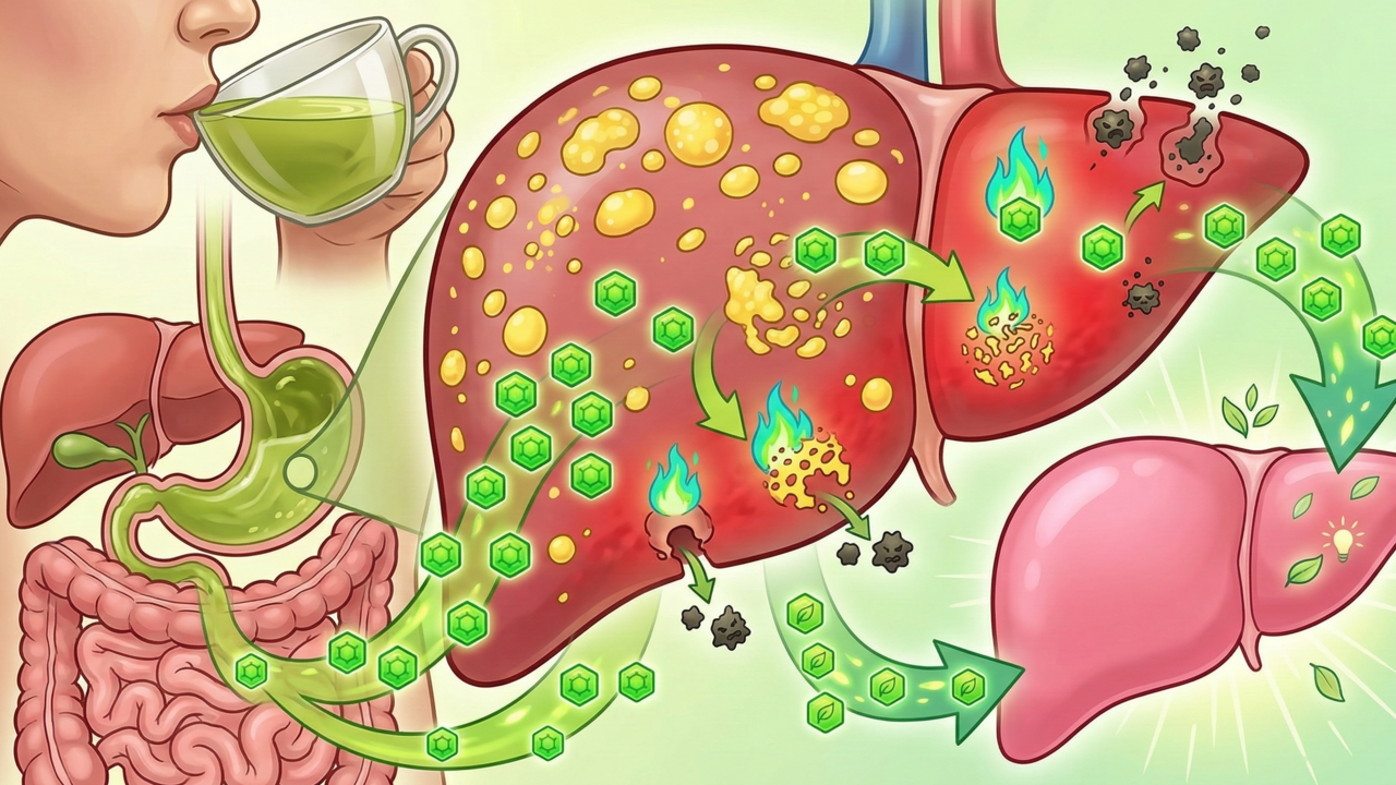 3 bebidas ideais para limpar o fígado gorduroso e muito fáceis de preparar em casa