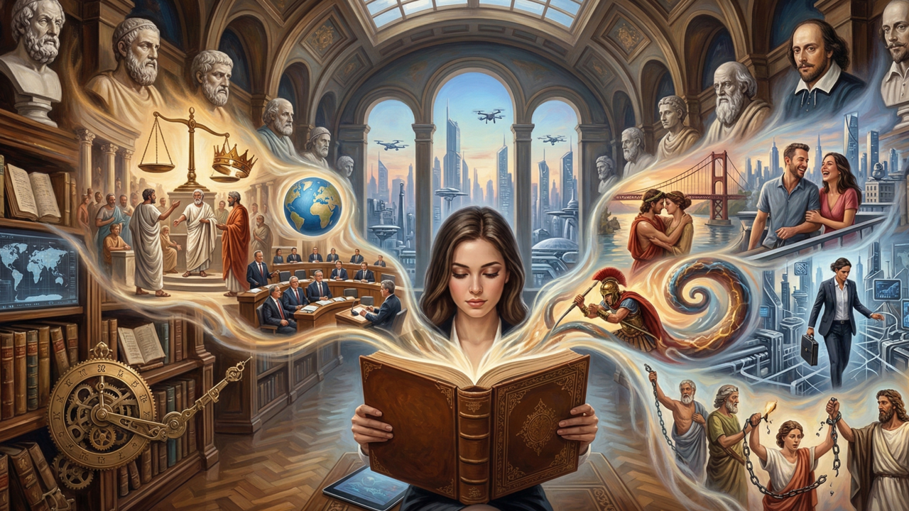 Por que livros clássicos continuam relevantes para compreender dilemas humanos