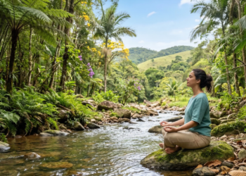 O som da natureza que acalma a mente e reduz o estresse naturalmente