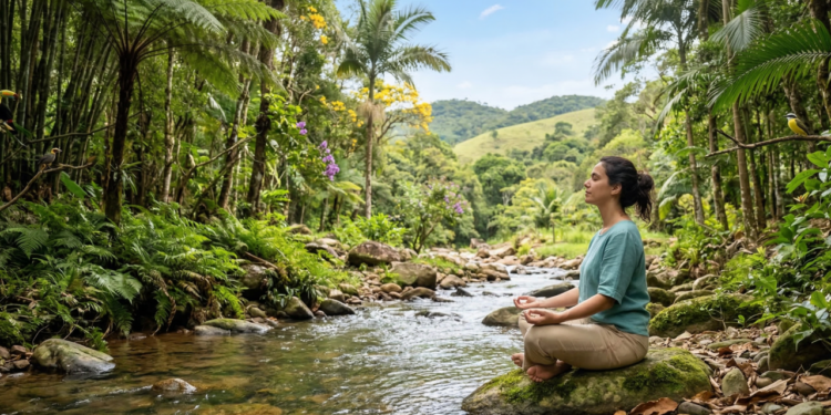 O som da natureza que acalma a mente e reduz o estresse naturalmente