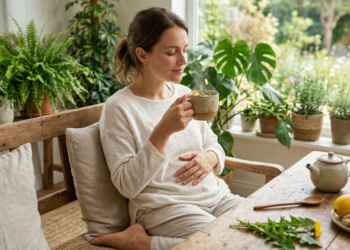 O chá que reduz o inchaço abdominal e também ajuda a eliminar toxinas naturalmente