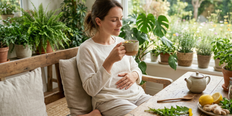 O chá que reduz o inchaço abdominal e também ajuda a eliminar toxinas naturalmente