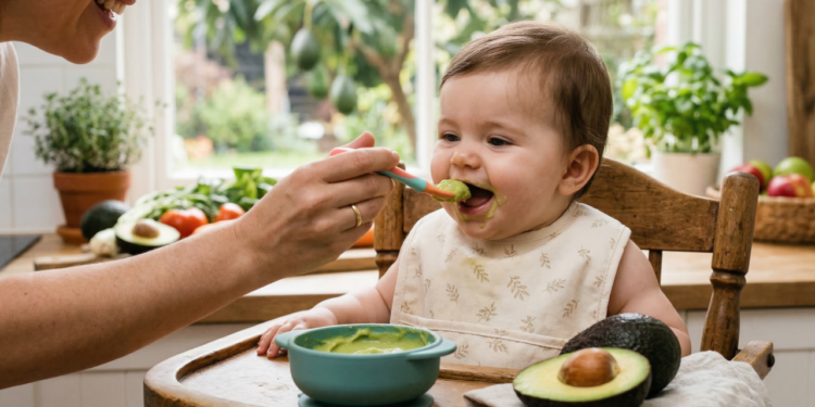 Por que o abacate pode ser a melhor primeira mordida para o seu bebê