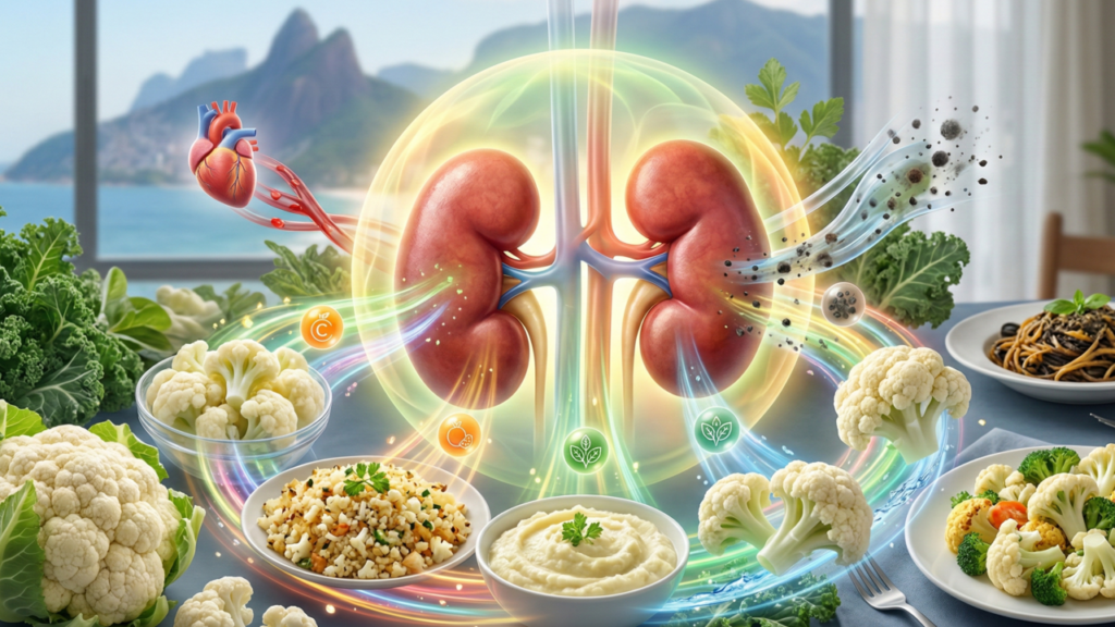 Após os 50 anos, esses vegetais podem ajudar a proteger a função dos rins