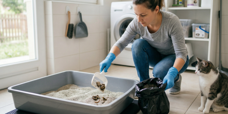 Mau cheiro na caixa de areia do gato: como evitar com a limpeza diária