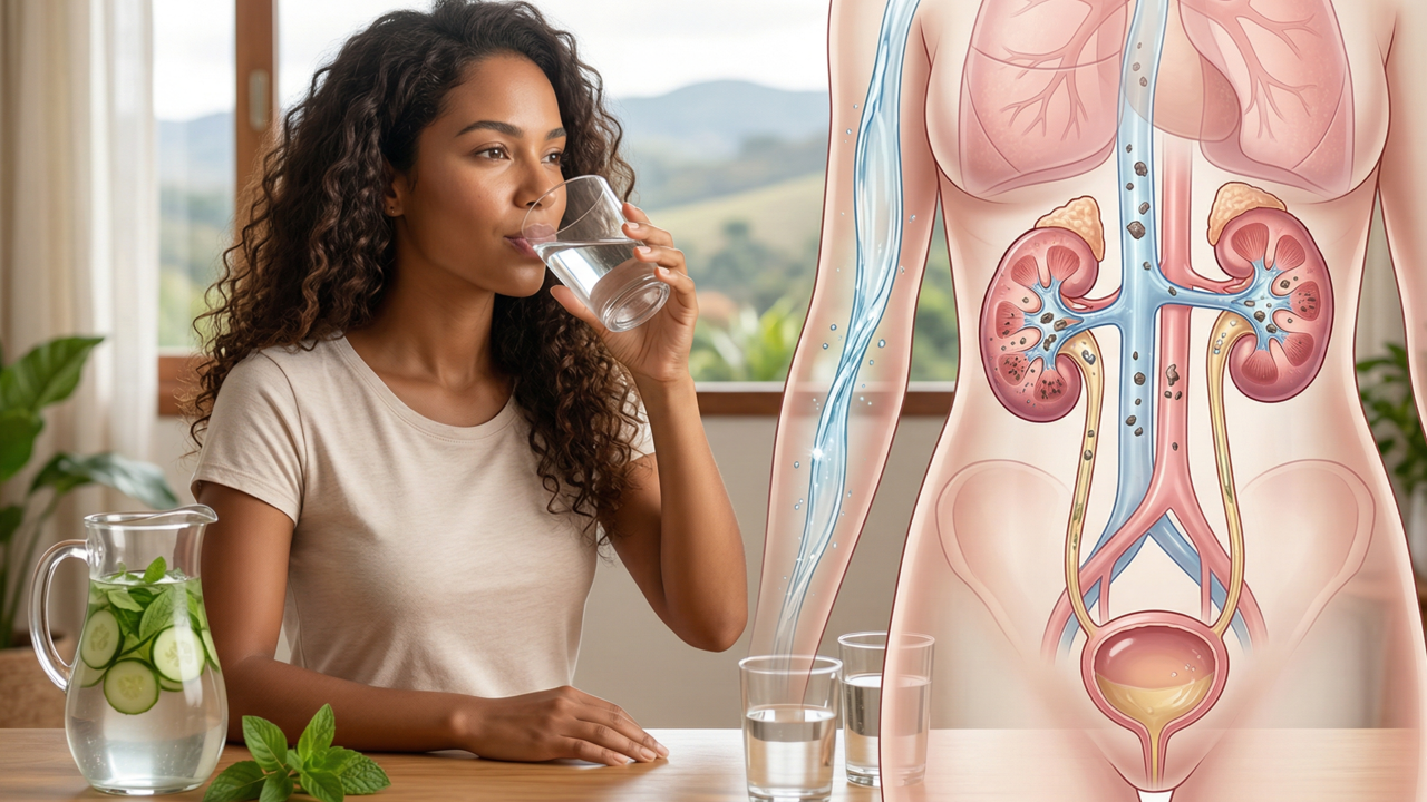 O suco natural que ajuda a limpar os rins e ainda reduz o inchaço abdominal