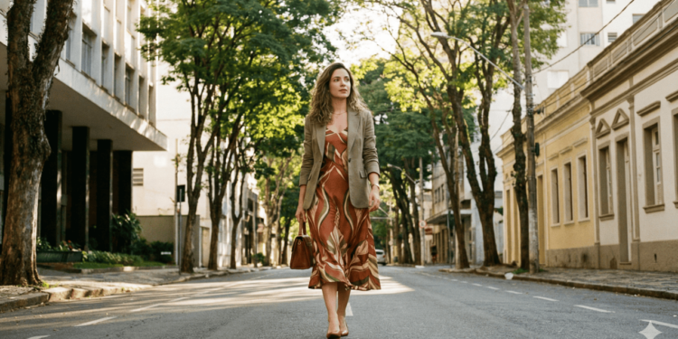 Alguns modelos de sapatos combinam especialmente bem com o vestido midi