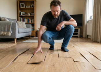Poucos sabem as principais causas de piso estufado e como corrigir antes que se espalhe