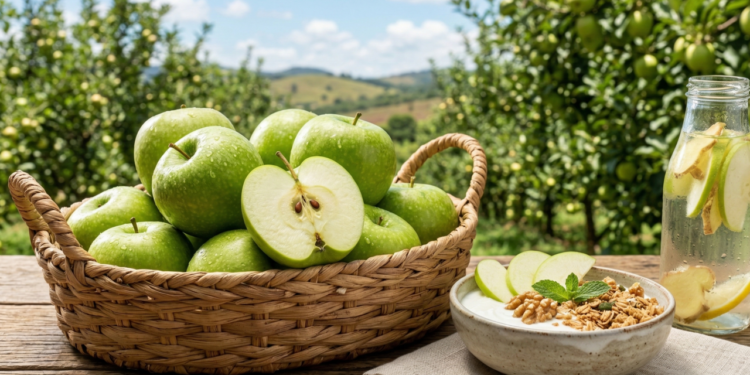 O que torna a maçã verde uma das frutas mais interessantes para digestão e equilíbrio metabólico