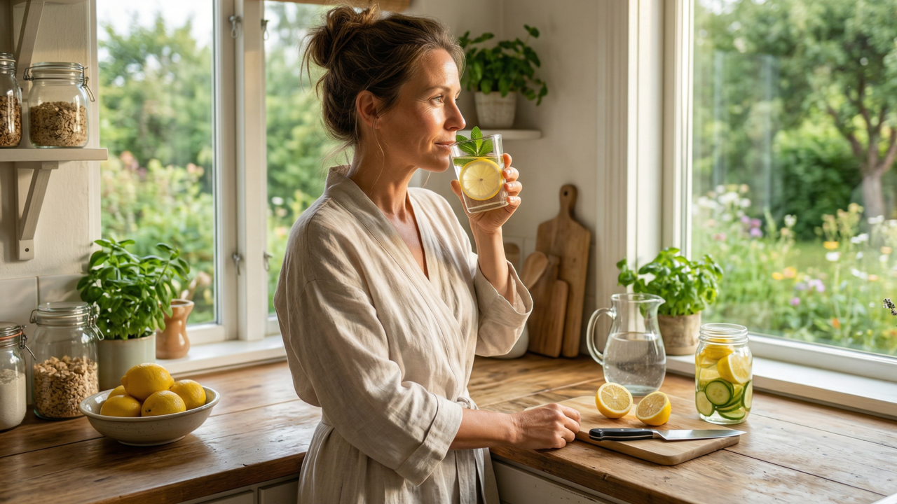 3 bebidas simples que ajudam a desintoxicar o organismo e podem ser feitas com ingredientes da cozinha