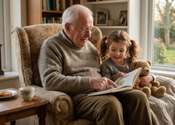 A psicologia diz que os avós preferidos não são os que levam para passear sempre, são os que criam pequenos rituais que a criança espera
