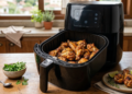 Frango à passarinho na airfryer, o truque para ficar crocante por fora e suculento por dentro sem usar óleo
