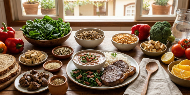 Os alimentos ricos em ferro que ajudam a prevenir anemia no dia a dia