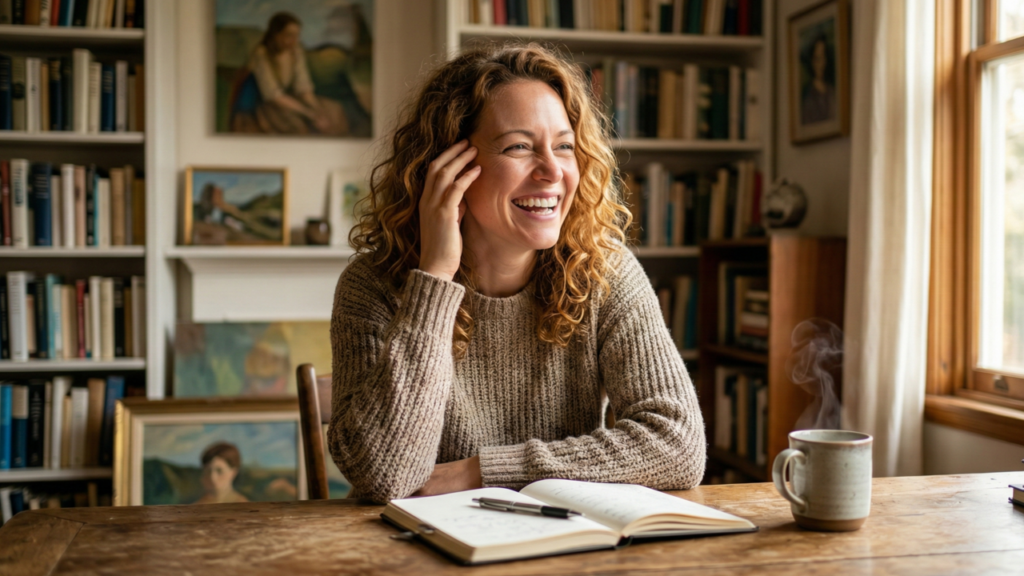 Por que algumas pessoas riem sozinhas ao lembrar de algo