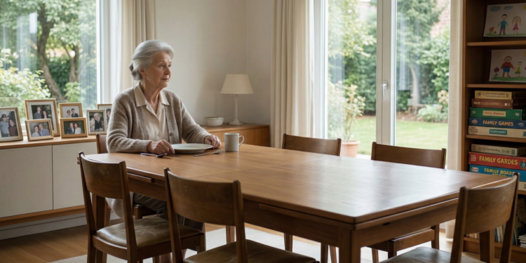 A casa mais vazia não é a que nunca teve ninguém. É aquela que já foi cheia de vida e hoje guarda apenas lembranças