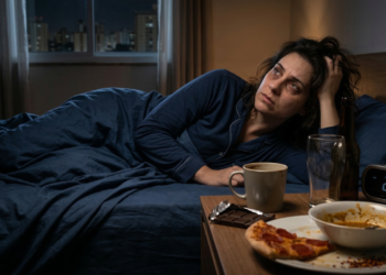 O alimento comum que pode atrapalhar seu sono se você comer antes de dormir