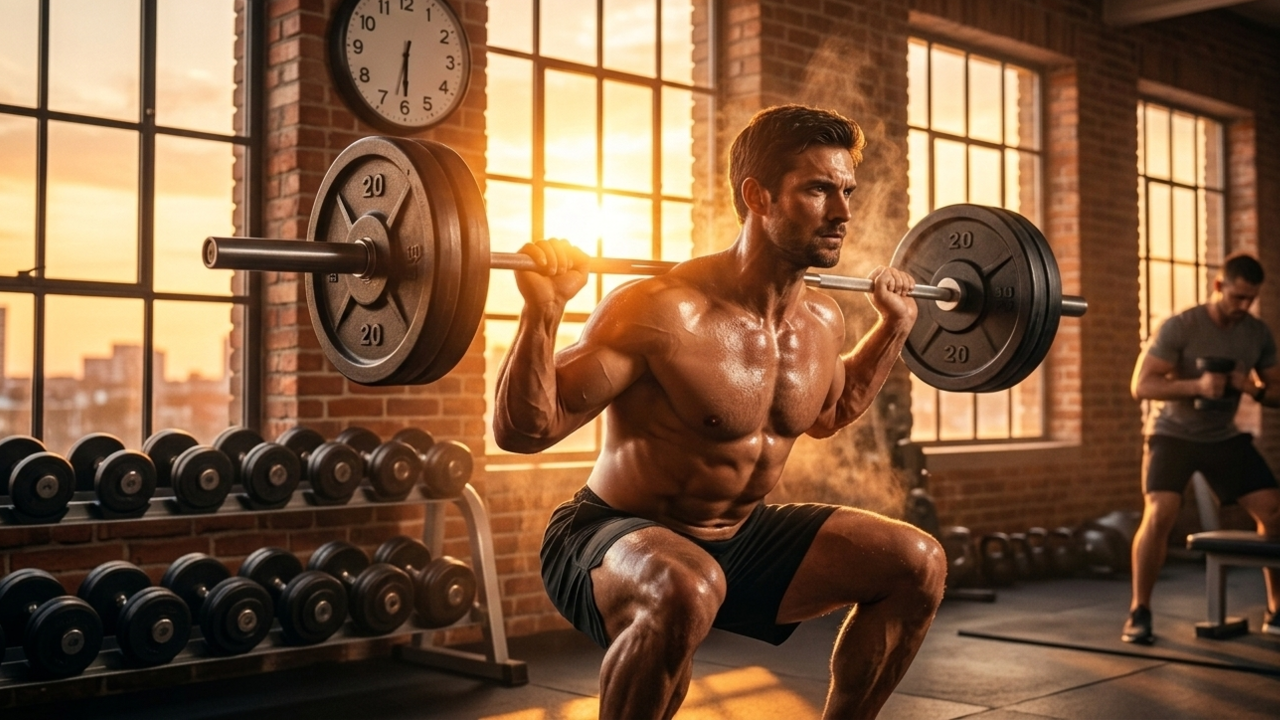 O melhor momento para treinar força para ganhar massa muscular, segundo estudos científicos