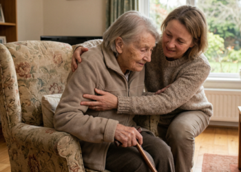 O momento mais difícil de ver seus pais envelhecerem não é quando eles ficam fracos, é quando você percebe que eles começaram a depender de você