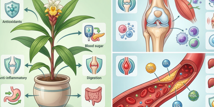 A folha medicinal esquecida que pode ajudar contra inflamação e colesterol alto