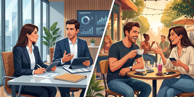 Linguagem formal e informal no dia a dia e quando usar cada estilo para se comunicar melhor