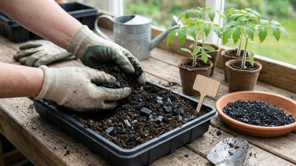 Poucos sabem por que recomendam colocar carvão vegetal nos vasos e para que serve