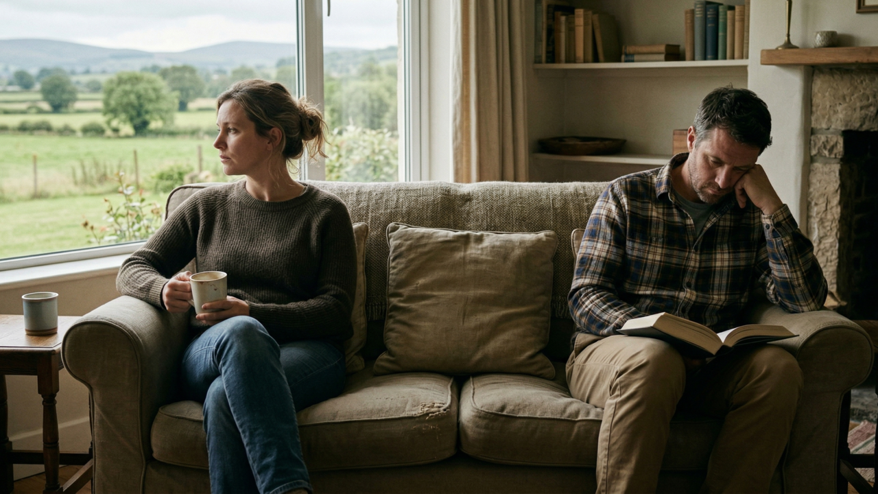 Ninguém te diz que o início do fim de um relacionamento não é a briga feia. É o dia em que vocês param de contar como foi o trabalho