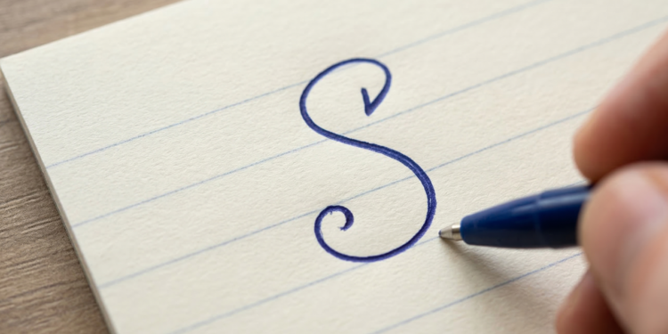 Como uma pessoa manipuladora escreve a letra “S”, segundo a grafologia