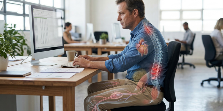 O que acontece com seu corpo quando você fica muitas horas sentado todos os dias