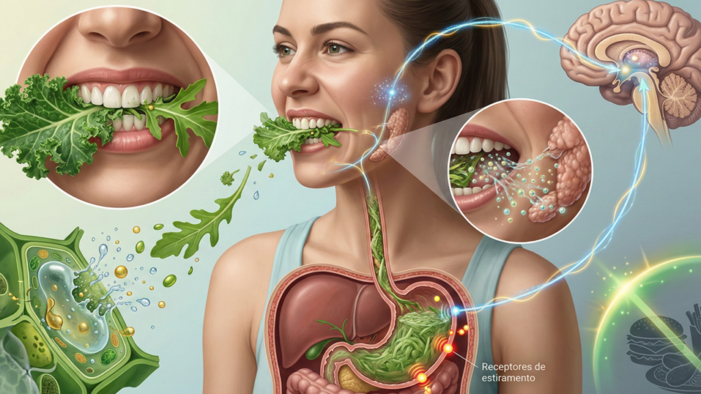 Como o seu corpo reage quando você come salada todos os dias