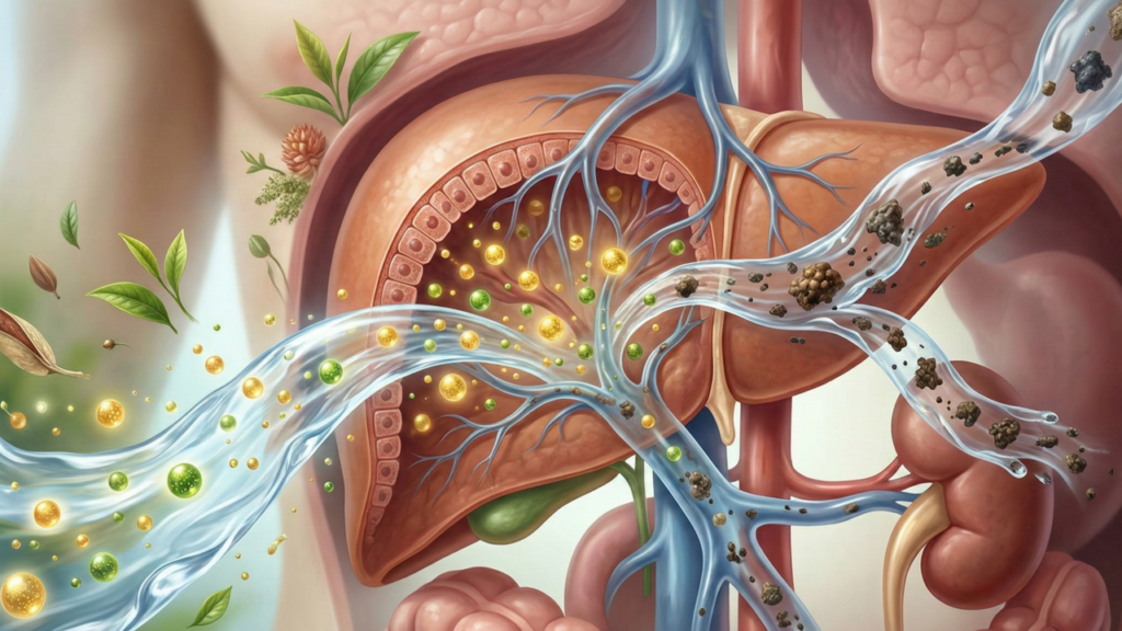 Fígado inflamado, plantas com compostos antioxidantes que podem ajudar