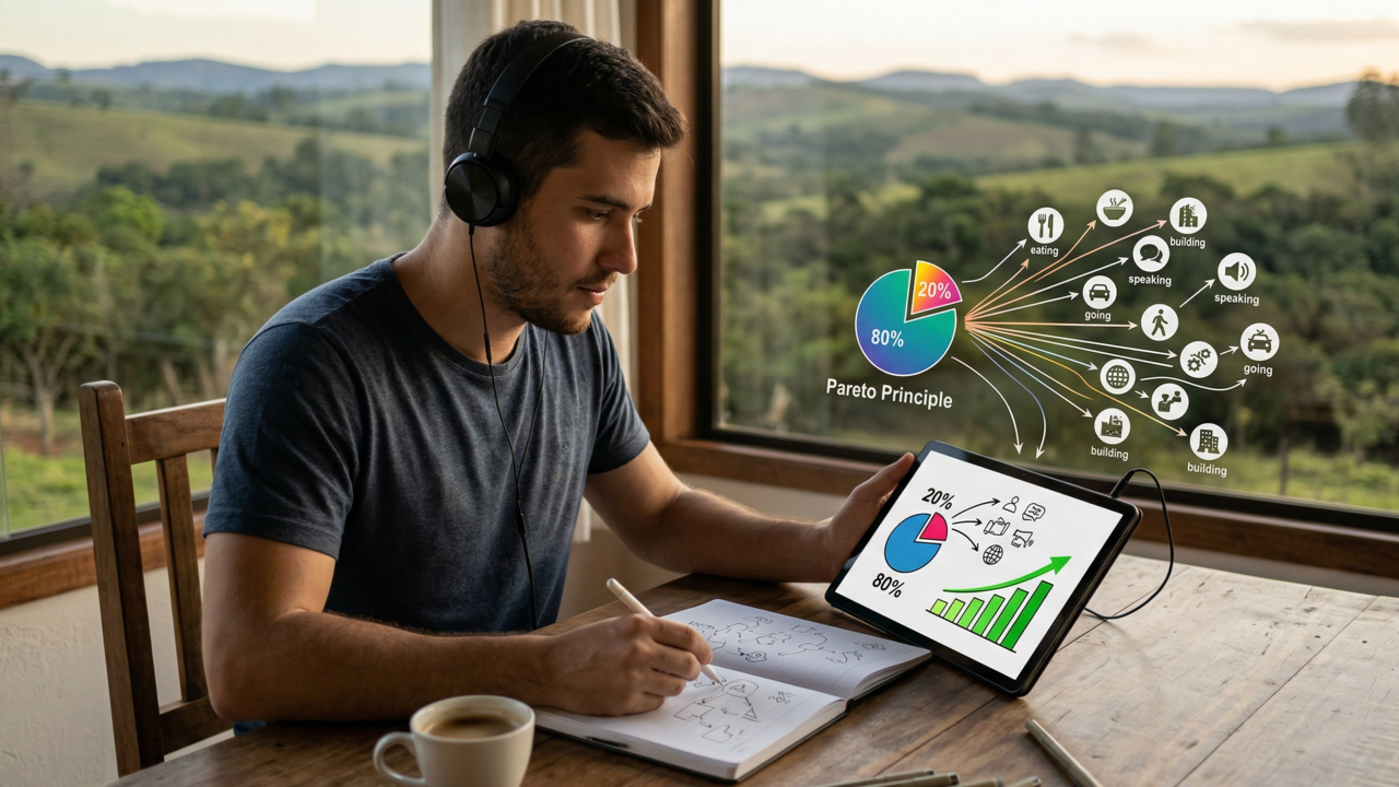 O hábito dos poliglotas ao escolher palavras novas que acelera o aprendizado sem você perceber