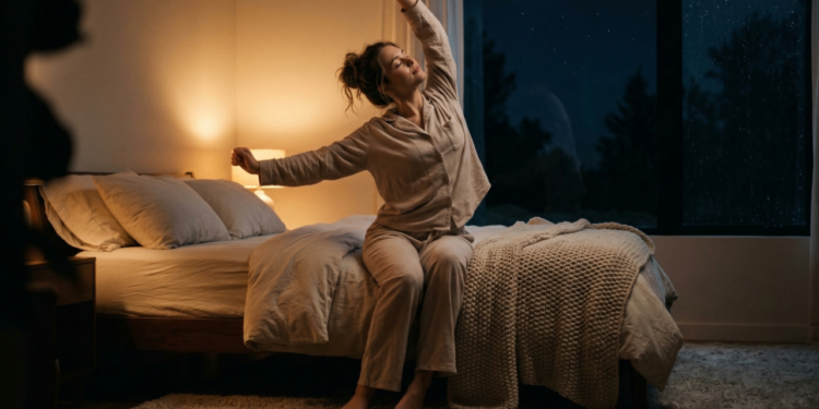 Estudo revela que alongamento noturno é a prática que mais ajuda a dormir mais rápido