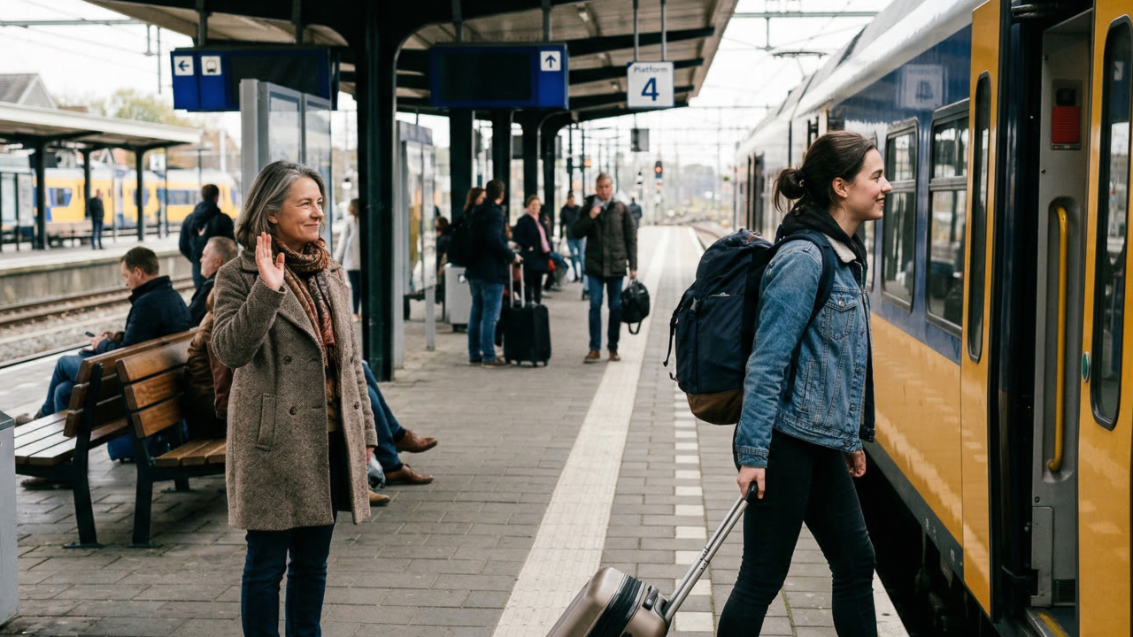 A parte mais difícil de ver os filhos crescerem não é a distância, são os momentos em que você percebe que eles já não precisam mais de você