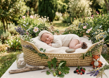 Os 6 nomes de bebês inspirados na natureza que voltam com força entre famílias modernas em 2026