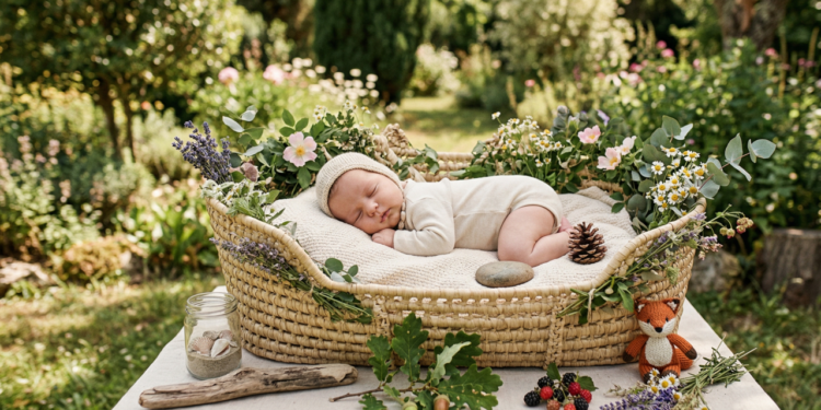 Os 6 nomes de bebês inspirados na natureza que voltam com força entre famílias modernas em 2026
