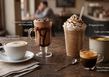 Poucos sabem qual tipo de café tem mais calorias do que parece